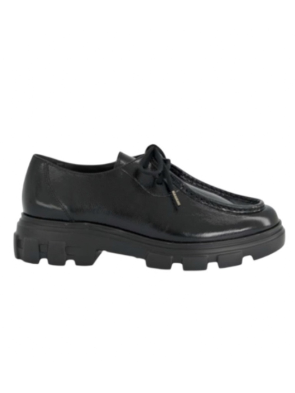 Black patient Leather lace Oxfords US sizes. Never used